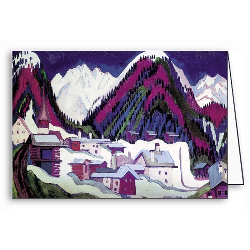 Dorf Monstein bei Davos, 1927