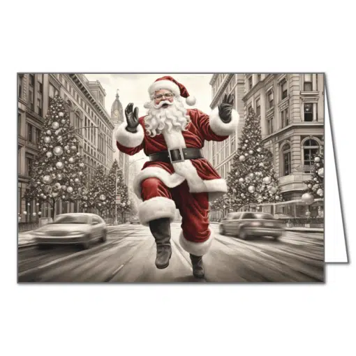 Santa on Fifth Avenue NY